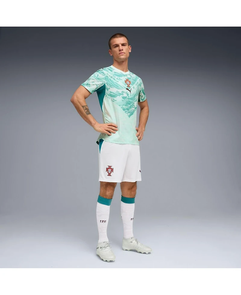 Puma Men's Turquoise Portugal National Team Replica Shorts
