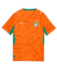 Puma Big Boys and Girls Orange Ivory Coast National Team 2026 Home Replica Jersey