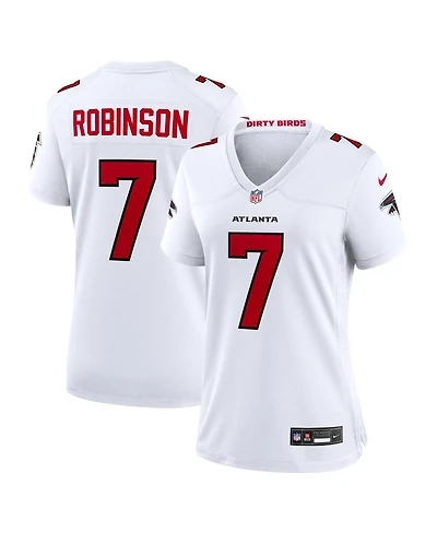 Nike Women's Bijan Robinson White Atlanta Falcons Game Jersey