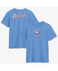 Nike Men's Light Blue Atlanta Braves 2026 City Connect 2-Hit T-Shirt