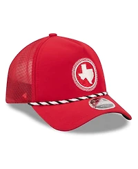 New Era Men's Red Texas Rangers 2026 City Connect Apex 9FORTY Adjustable Hat