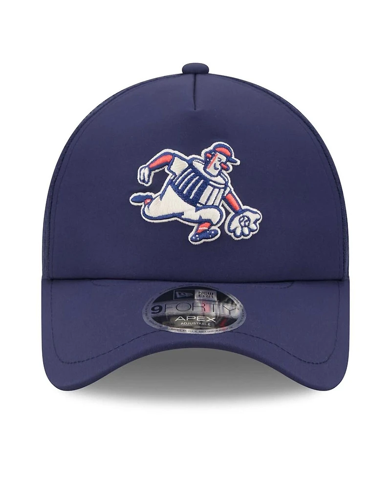 New Era Men's Navy Milwaukee Brewers 2026 City Connect Apex 9FORTY Adjustable Hat