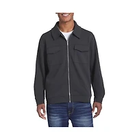 dkny Men's Empire Knit Zip-Up Jacket