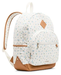 Madden Girl Lynxss Seersucker Dome Medium Backpack and Lunchbox Set