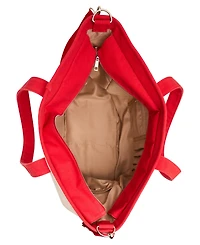 Madden Girl Romain Extra-Large Canvas Tote Handbag
