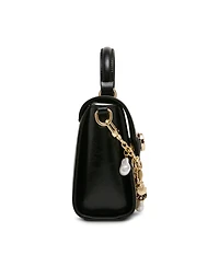 Madden Girl Shell Small Magnetic Snap Satchel Handbag