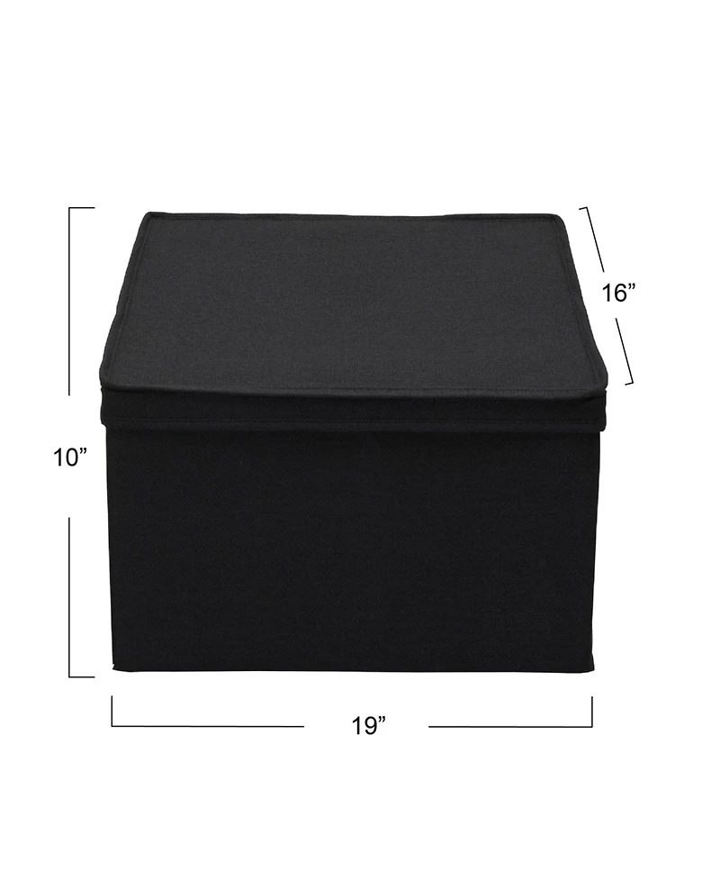 Household Essentials Jumbo Fabric Storage Bins 2 Pack.