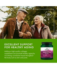 Swanson High Plains Collagen Hydrolysate Powder Hair, Skin, Nails and Joint Health, Bones, Tissue and Cartilage Support, 1 lb