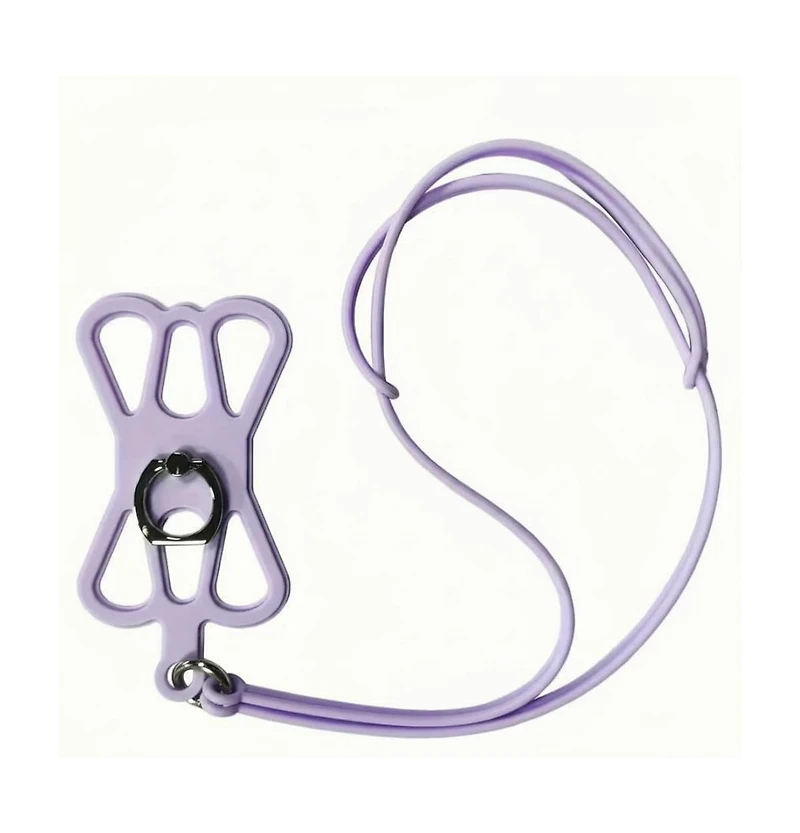3p Experts Silicone Lanyard Grip Phone Case