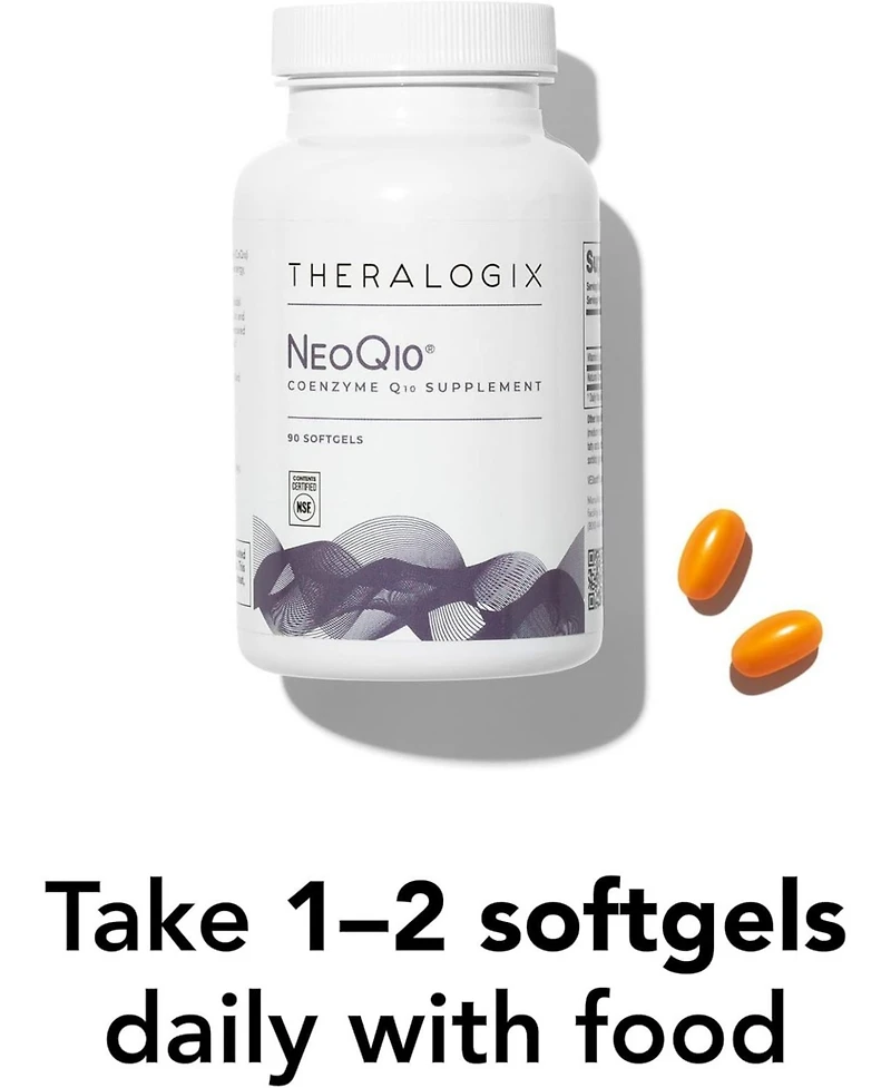 Theralogix NeoQ10 High Absorption Coenzyme Q10 (CoQ10) Supplement