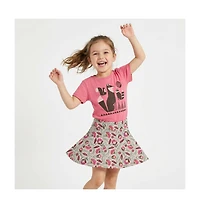 Mightly Kids Fair Trade Organic Cotton Graphic Short Sleeve T-Shirt