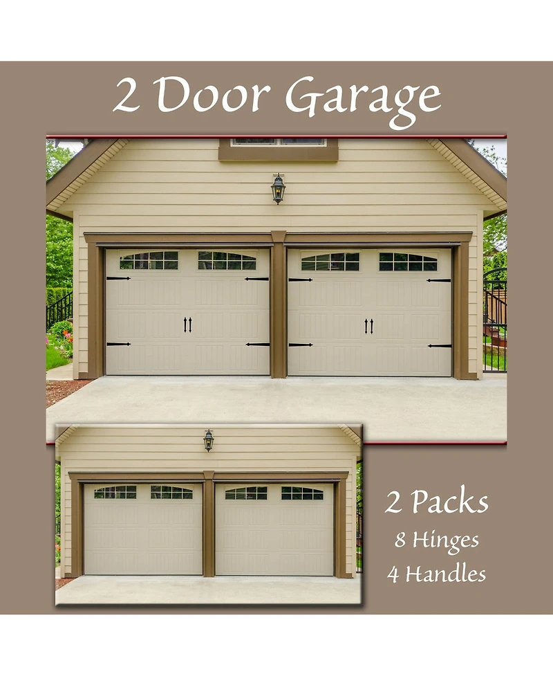 Household Essentials Garage Handle and Hinge Magnets, Set of 6