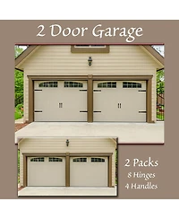 Household Essentials Garage Handle and Hinge Magnets, Set of 6