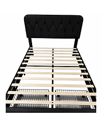 Homfan Headboard bed frame