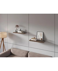 Fm Furniture Iva Floating Shelf in Melamine x2