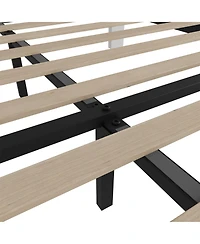 Homfan Storage Platform Bed Frame