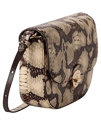 Brahmin Portia Mythos Feline Small Leather Crossbody Bag