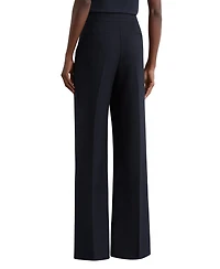Reiss Women's Carley Wide-Leg Button-Detail Pants