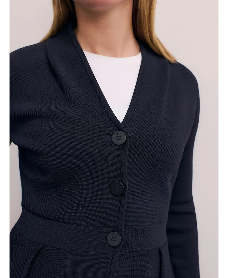 The Fold Women's Corato Sculpt Knit Jacket