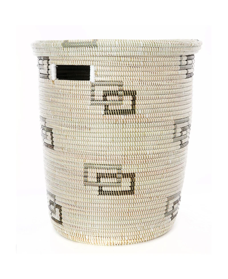 African Modern, Perfect Match Flat Lid Storage Basket