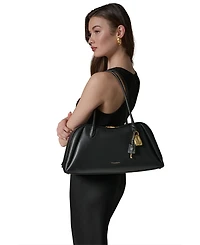 Donna Karan New York Leather Extra-Large Shoulder Handbag