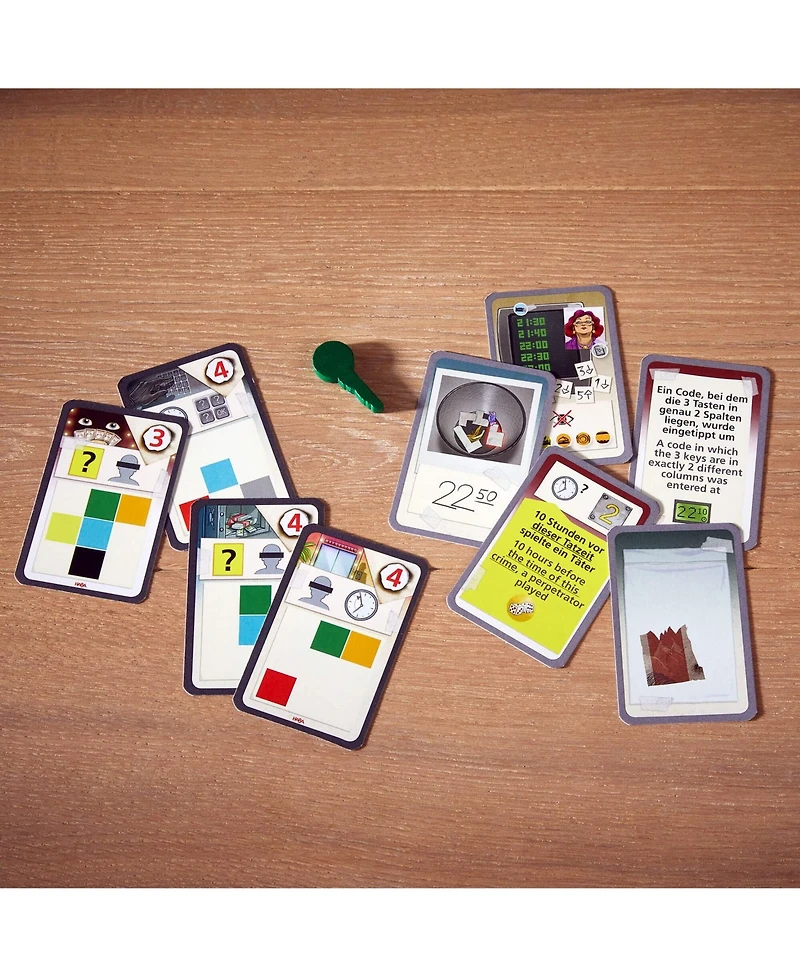 Haba The Key: Royal Star Casino Burglary Investigative Strategy Game for Kids 10+, Medium Level Case Files Board Games for Family Night