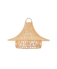 The Artisan & Company Caping Rattan Pendant Ceiling Light