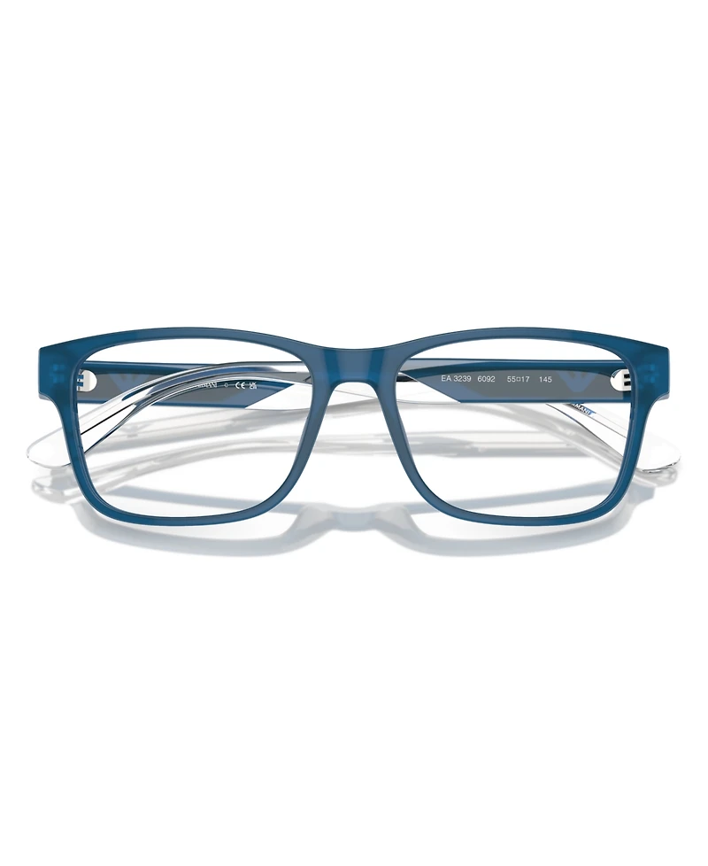 Emporio Armani Rectangle Men's Eyeglasses, EA3239