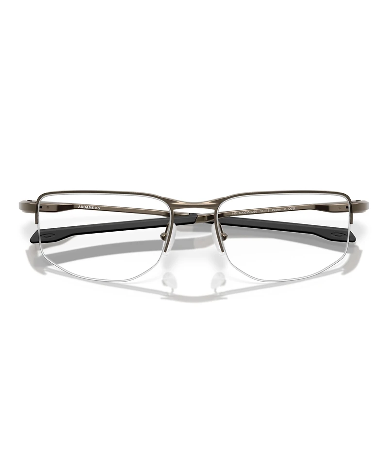 Oakley Rectangle Men's Addams 0.5 Eyeglasses, OX3035