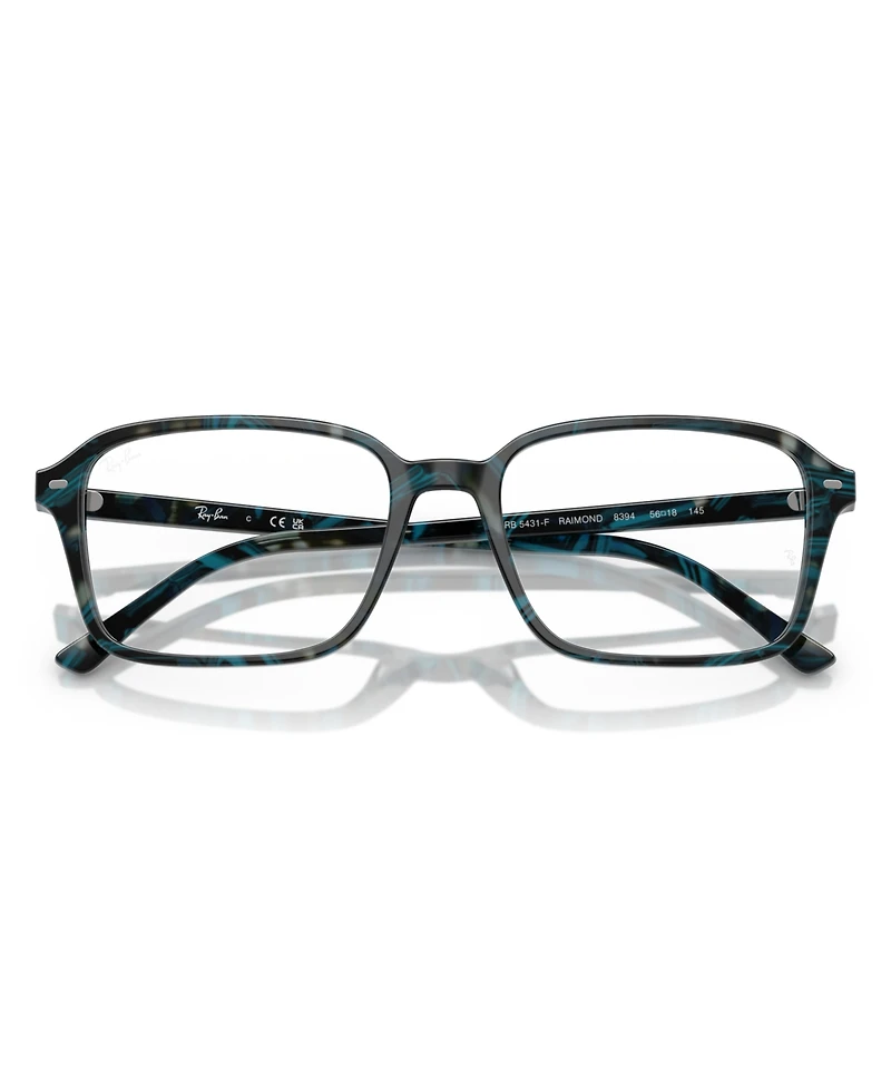 Ray-Ban Square Unisex Raimond Optics Eyeglasses, RB5431F