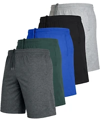 Blue Ice Men's 8.5" Regular-Fit Shorts, 5-Pack