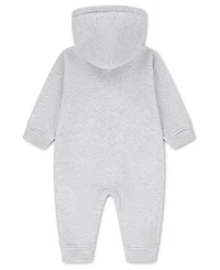 abercrombie kids Baby Boys' Essential Fleece Hooded Coverall