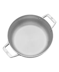 Zwilling Motion Stainless Steel 10.55" Chef's Pan with Lid