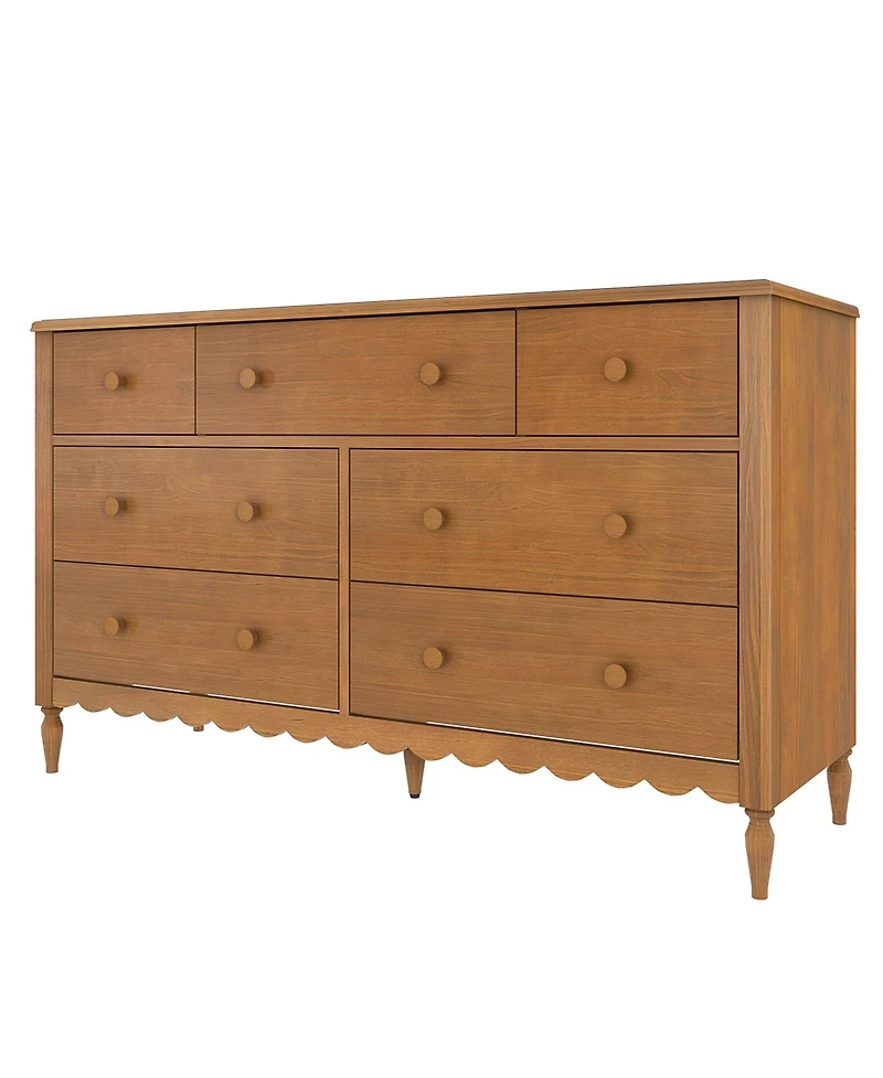 Max & Lily Charlotte 7 Drawer Dresser