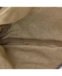 Pre-Owned Gucci Small Flap Messenger Gg Coated Canvas