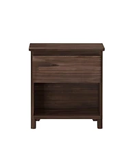 Max and Lily Solid Wood Farmhouse 1 Drawer Nightstand