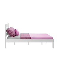Max & Lily Farmhouse Queen Slat Bed