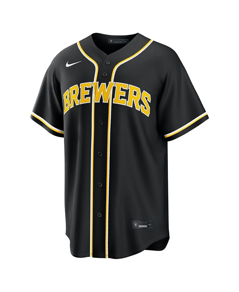 Nike Men's Black Milwaukee Brewers 2026 Replica Fashion Jersey