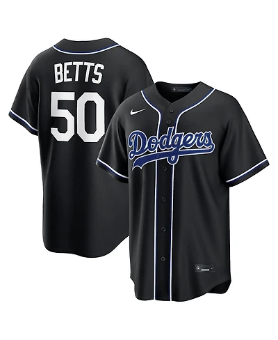 Nike Men's Mookie Betts Black Los Angeles Dodgers 2026 Replica Fashion Jersey