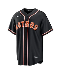 Nike Men's Jose Altuve Black Houston Astros 2026 Replica Fashion Jersey