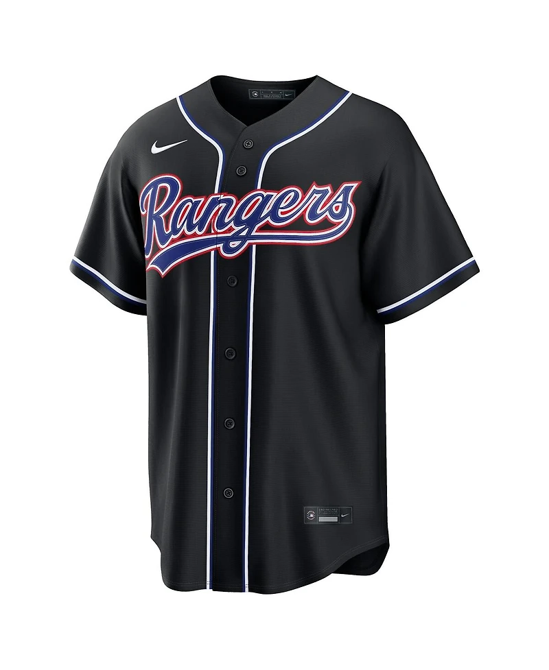 Nike Men's Corey Seager Black Texas Rangers 2026 Replica Fashion Jersey