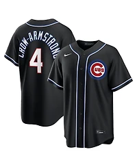 Nike Men's Pete Crow-Armstrong Black Chicago Cubs 2026 Replica Fashion Jersey