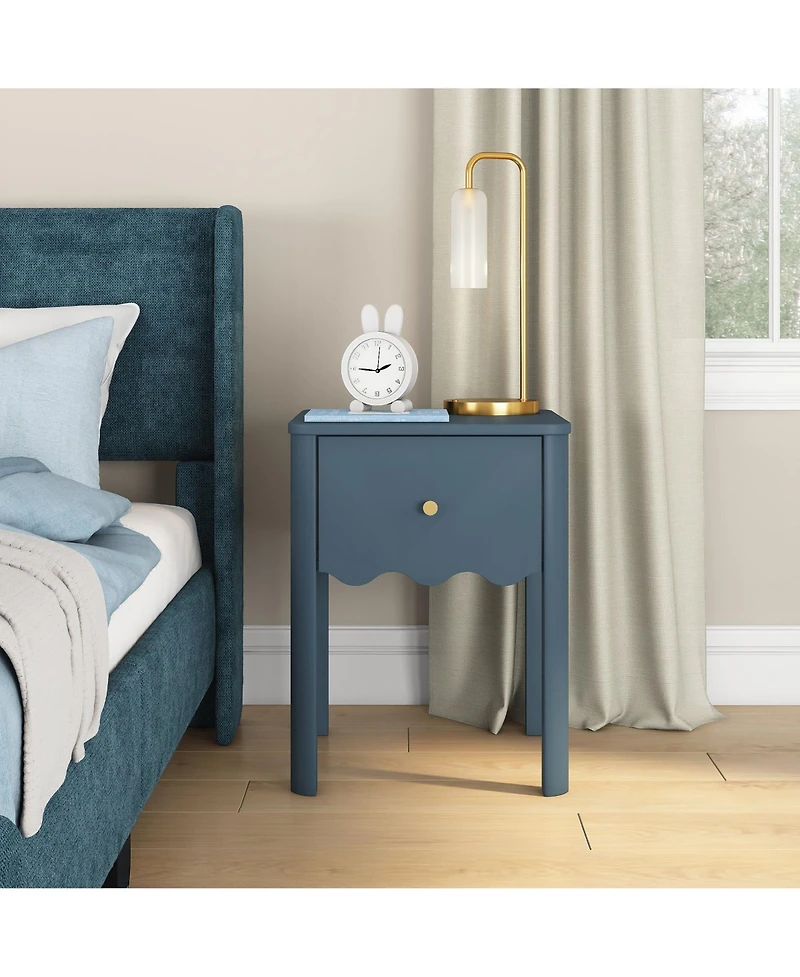 Max And Lilly Sutton 1 Drawer Nightstand Meadow