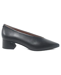 Gentle Souls Women's Galleria Pointed Toe Block Heel Pumps
