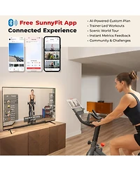 Sunny Health & Fitness Smart Total Body X-Bike