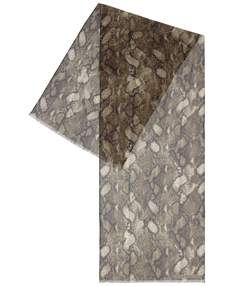 Lauren Ralph Lauren Abstract Silk Oblong Scarf