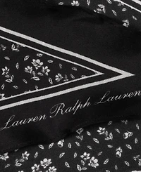 Lauren Ralph Lauren Charming Floral Small Diamond Scarf