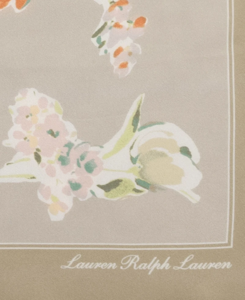 Lauren Ralph Lauren Floral Small Square Scarf