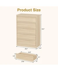 gaomon Drawer Dresser for Bedroom