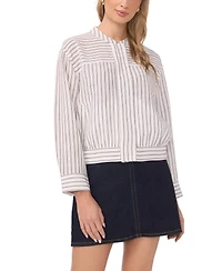Vince Camuto Women's Snap Front Bomber Jacket